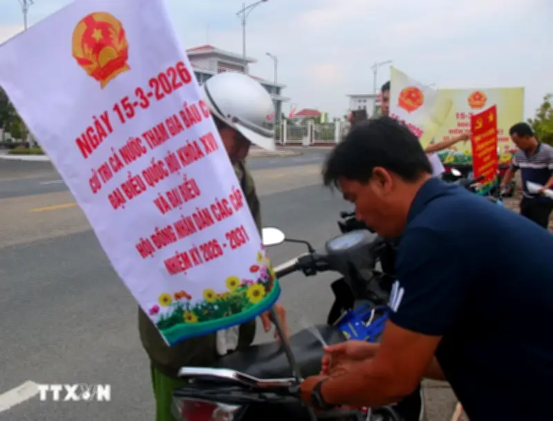 Không khí sôi nổi lan tỏa trong nhân dân hướng tới Ngày Toàn dân đi bầu cử