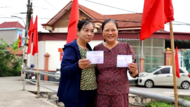 Không khí sôi nổi ngày bầu cử tại các giáo xứ ở Ninh Bình