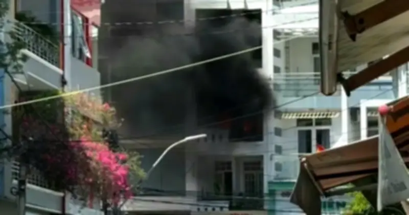 Khánh Hòa: Khống chế thành công vụ cháy lớn tại nhà 4 tầng ở Nha Trang