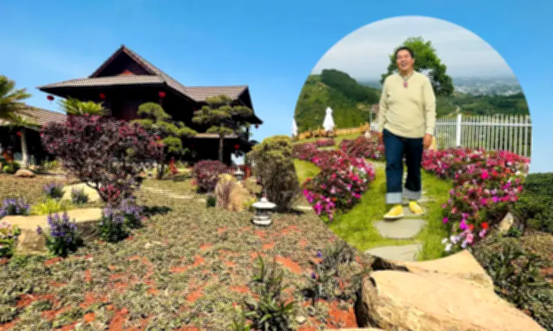 Kho tàng quý giá ẩn giấu trong biệt phủ 10.000m² của nghệ sĩ Việt thu hút check-in