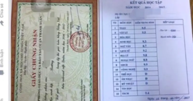 Khoe điểm con trên mạng xã hội: Niềm vui của cha mẹ hay áp lực vô hình cho trẻ?