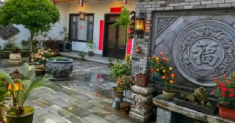 Khu sân nhỏ ở Nam Dương gợi cảm hứng đổi lối sống, hướng về thiên nhiên