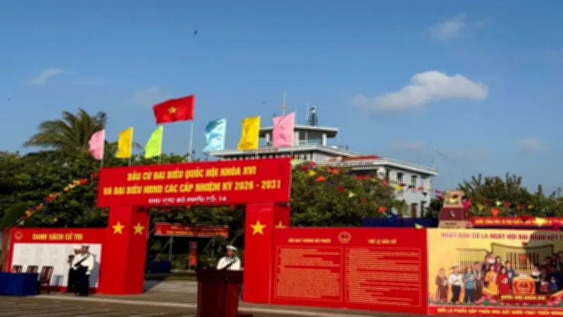 Khu Vực Bỏ Phiếu Số 14 Sẵn Sàng Cho Ngày Bầu Cử Quốc Hội 2026