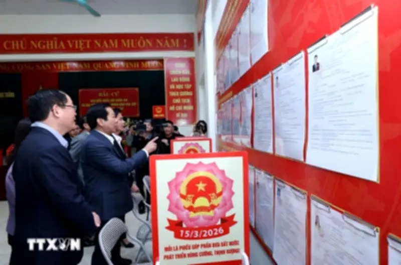 Kiểm tra công tác bầu cử và vận hành chính quyền địa phương tại Lạng Sơn