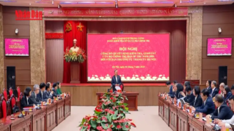Kiểm Tra Toàn Diện Việc Thực Hiện Nghị Quyết Đại Hội XIV Và Công Tác Bầu Cử