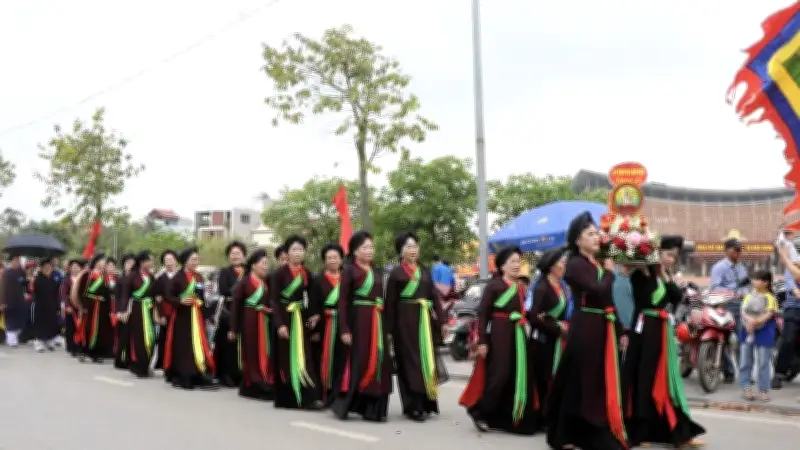 Lễ Hội Làng Diềm - Cái Nôi Quan Họ Tưởng Nhớ Đức Vua Bà Với Nghi Thức Đặc Sắc