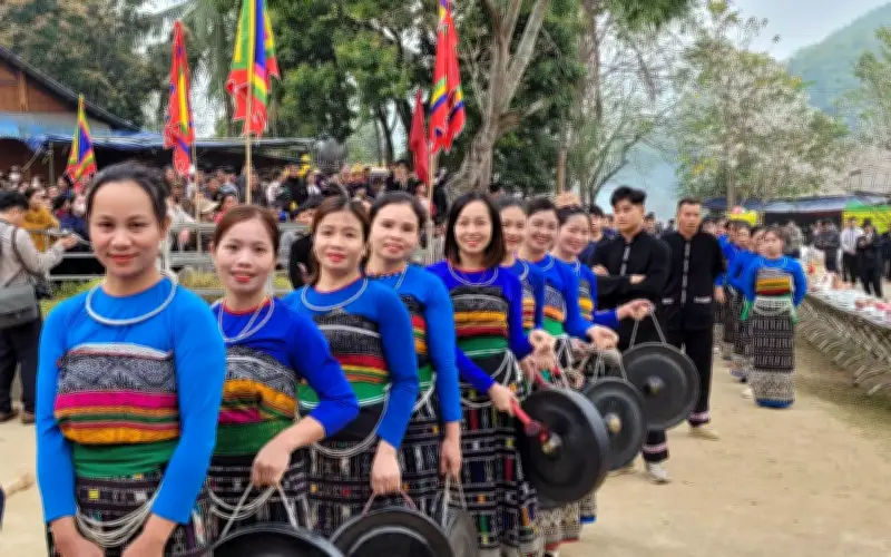 Lễ Hội Mường Xia Rực Rỡ Sắc Màu Văn Hóa Thái Tại Xã Biên Giới Sơn Thủy