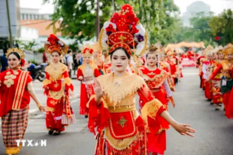 Lễ hội đường phố rộn ràng mừng Tết Nguyên đán và Ramadan tại Jakarta