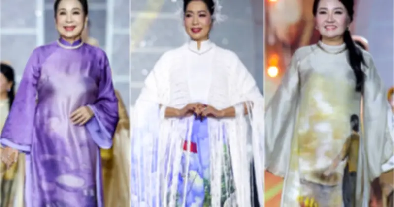 Lễ hội Áo dài TP.HCM lần thứ 12 khai mạc rực rỡ tại đường Nguyễn Huệ