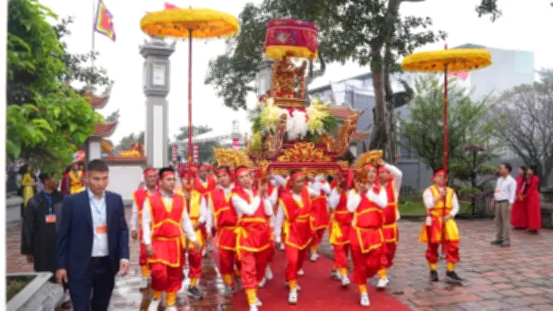 Lễ hội Từ Lương Xâm 2026: Tái hiện văn hóa cổ truyền và tôn vinh Anh hùng Ngô Quyền