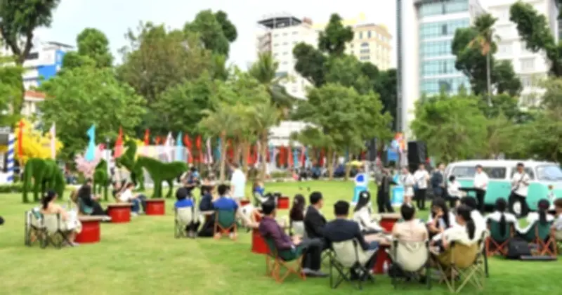 Lễ hội Thanh niên TP.HCM 2026 bùng nổ với 7 không gian trải nghiệm đặc sắc tại Công viên Phan Đình Phùng
