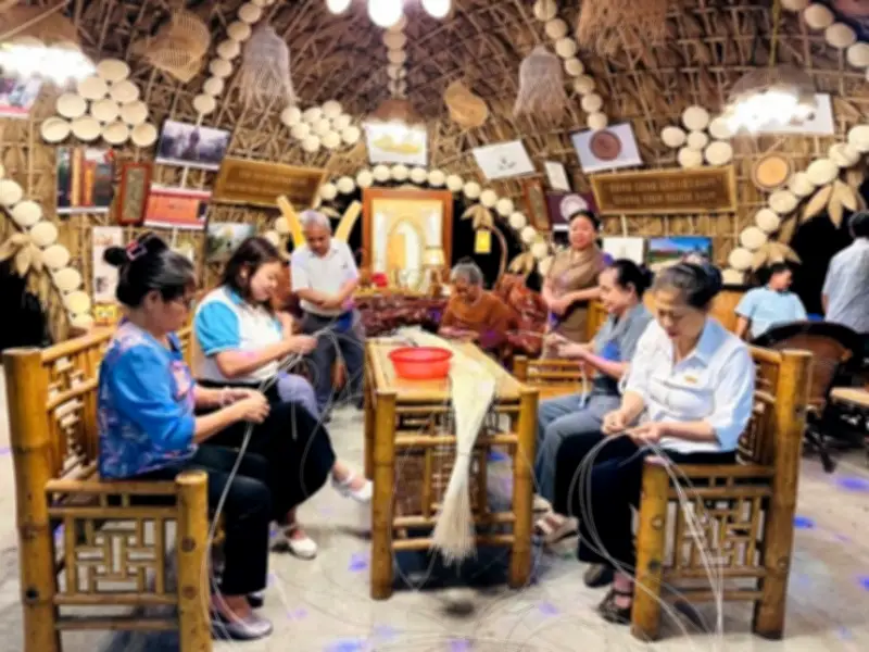 Lễ hội 'Tết cùng' ở Phú Nghĩa: Gìn giữ phong tục và tôn vinh nghề mây tre đan truyền thống