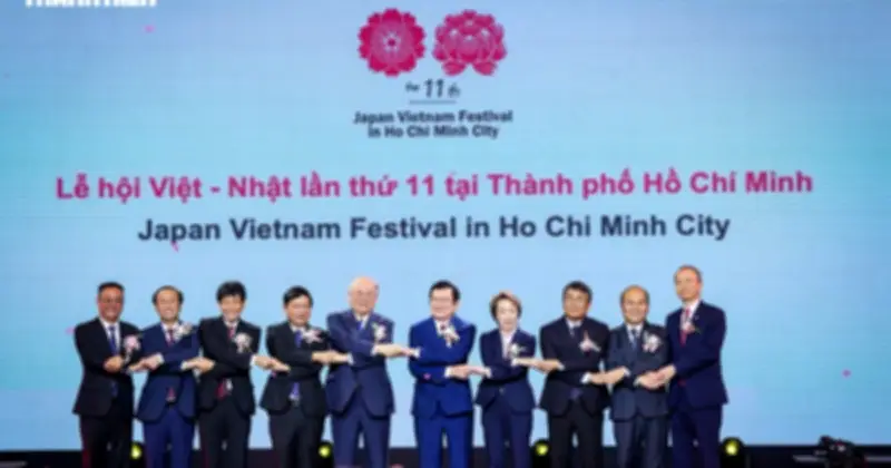 Lễ Hội Việt - Nhật Lần Thứ 11 Chính Thức Khai Mạc, Lan Tỏa Tình Hữu Nghị Bền Chặt