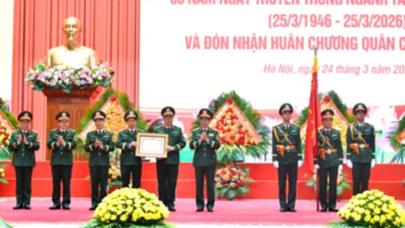 Lễ kỷ niệm 80 năm thành lập Cục Tài chính Bộ Quốc phòng với sự tham dự của các tướng lĩnh cao cấp