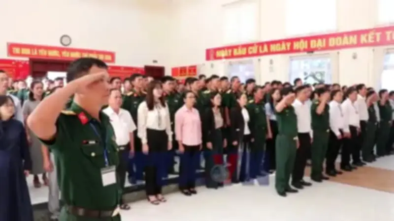 Lữ đoàn Đặc công nước 5 bầu cử sớm, thể hiện tinh thần trách nhiệm cao