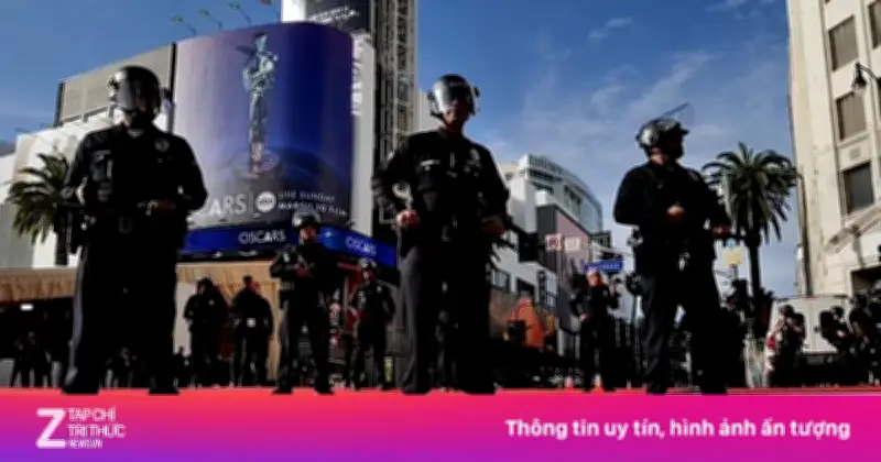 Lễ Trao Giải Oscar 2026 Tăng Cường An Ninh Với 1.000 Cảnh Sát Vì Lo Ngại Iran Đáp Trả