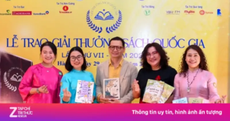 Lễ Trao Giải Thưởng Sách Quốc Gia Lần VIII Vinh Danh 50 Ấn Phẩm Xuất Sắc Tại Hà Nội