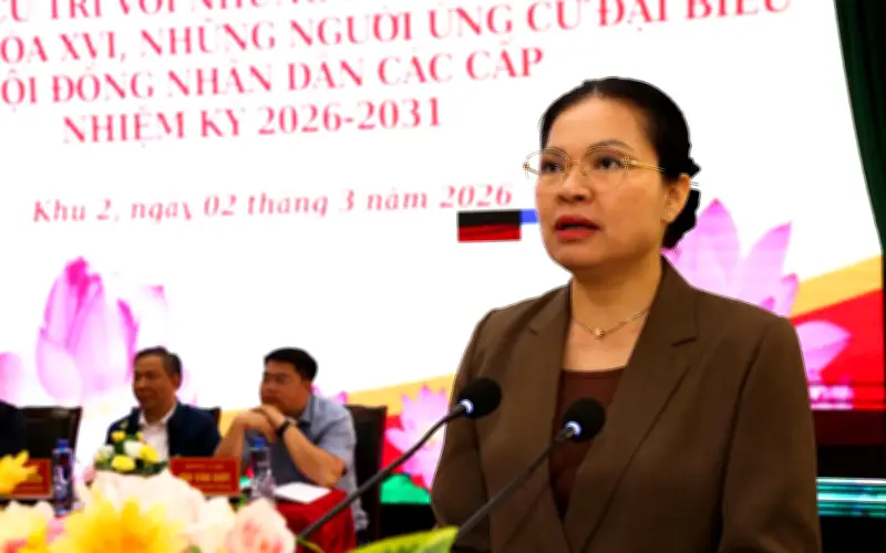 Lai Châu tổ chức hội nghị tiếp xúc cử tri với ứng viên đại biểu Quốc hội khóa XVI