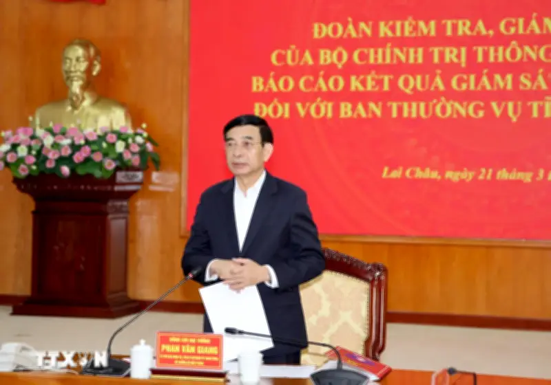 Lai Châu tăng cường hiệu suất, ngăn chặn lạm dụng trong thực hiện Nghị quyết Đại hội Đảng