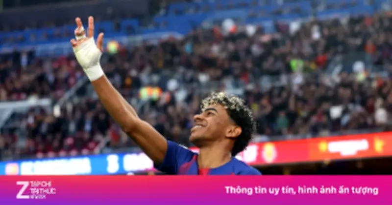 Lamine Yamal Lập Hat-Trick Lịch Sử, Vượt Mặt Cả Messi Và Ronaldo Ở Tuổi 18