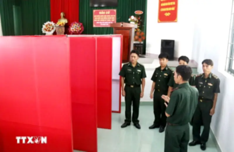 Lực lượng vũ trang Lâm Đồng chuẩn bị chu đáo cho ngày bầu cử sắp tới