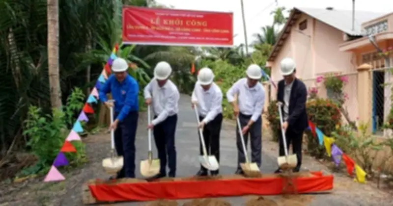 LG Việt Nam đồng hành xây cầu dân sinh tại Vĩnh Long, cải thiện giao thông nông thôn