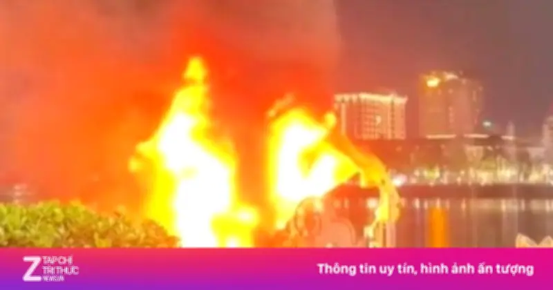 Linh Vật Ngựa Bốc Cháy Tại Công Viên Thương Bạc, Huế: Nguyên Nhân Do Chập Điện