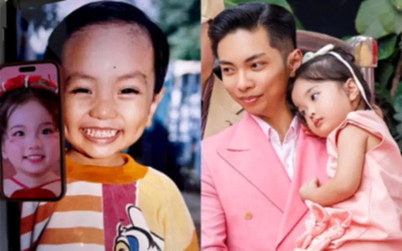 Lisa, con gái út nhà Khánh Thi - Phan Hiển khiến bố bị lu mờ