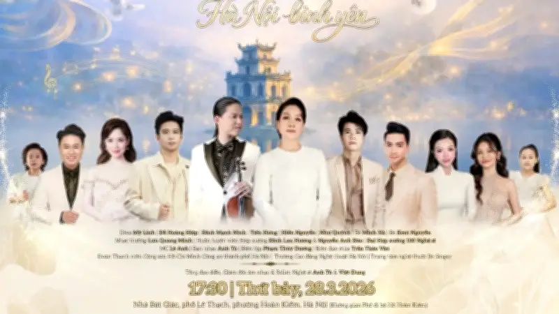 Live Concert 'Hà Nội bình yên' - Giai điệu an yên giữa lòng thủ đô