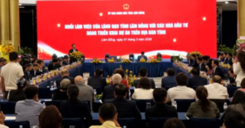 Lâm Đồng: Gần 250.000 tỷ đồng vốn đầu tư 'kẹt' do 9 điểm nghẽn, tỉnh cam kết tháo gỡ