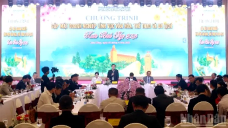 Lâm Đồng gặp mặt doanh nghiệp văn hóa, thể thao và du lịch, định hướng phát triển năm 2026