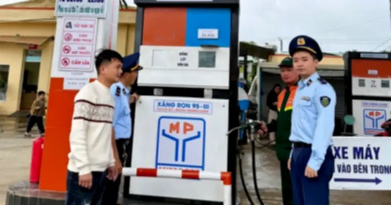 Lâm Đồng kiểm tra xăng dầu: Một cửa hàng tạm ngưng vì hết hàng, không phát hiện găm hàng