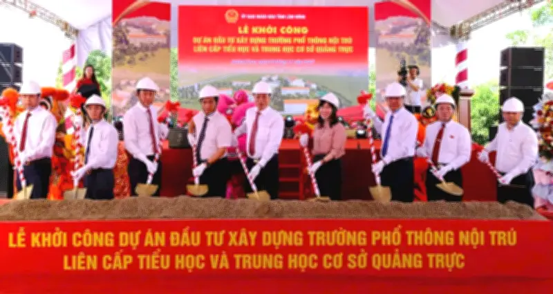 Lâm Đồng sắp khởi công 3 trường phổ thông nội trú liên cấp tại các xã biên giới
