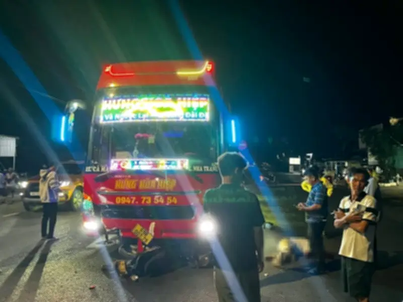 Lâm Đồng: Tai nạn giao thông nghiêm trọng trên Quốc lộ 1A khiến 2 người tử vong