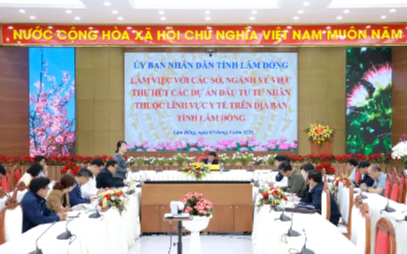 Lâm Đồng đẩy mạnh thu hút đầu tư tư nhân vào các dự án y tế trọng điểm