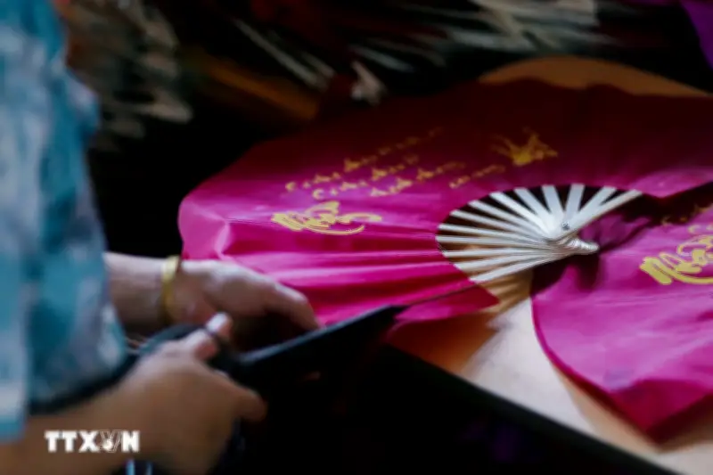 Làng Quạt Chang Sơn: Nỗ lực bảo tồn nghề truyền thống trước nguy cơ mai một