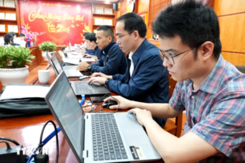 Lạng Sơn ứng dụng chuyển đổi số để cập nhật số liệu bầu cử chính xác, kịp thời