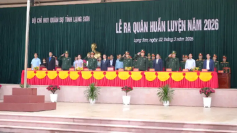 Lạng Sơn Ra Quân Huấn Luyện 2026: Quyết Tâm Hoàn Thành Mục Tiêu Chiến Đấu