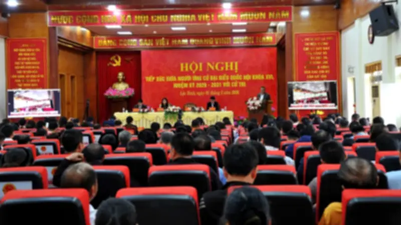 Lạng Sơn tổ chức hội nghị ứng cử viên đại biểu Quốc hội với sự tham gia của 10 xã