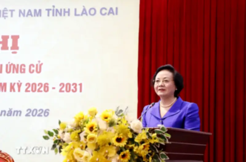 Lào Cai: Hội nghị tiếp xúc cử tri với người ứng cử đại biểu Quốc hội và HĐND