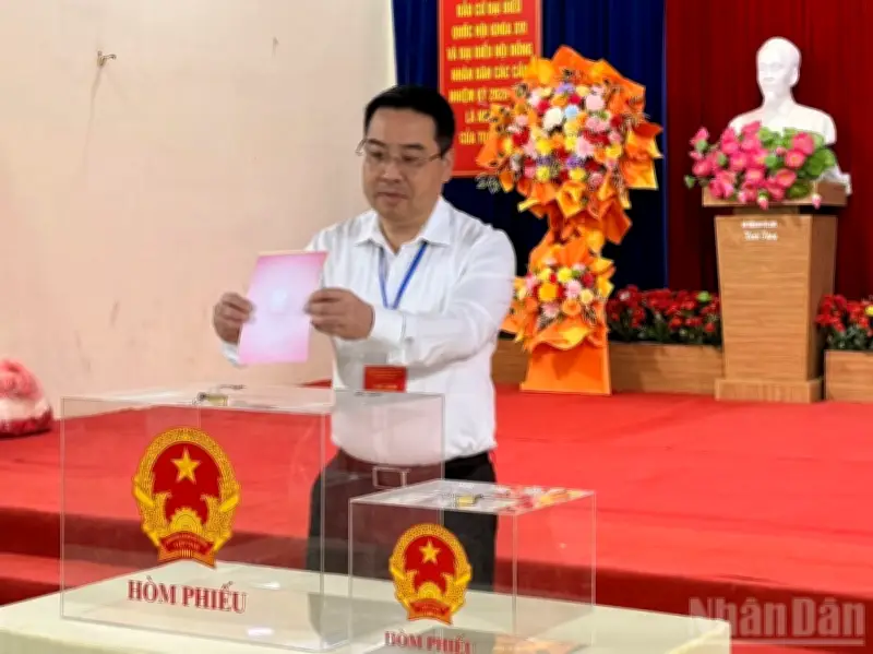 Lào Cai: Hơn 1.600 Cử Tri Thôn 5, 6 Xã Yên Bình Tham Gia Bầu Cử Đại Biểu