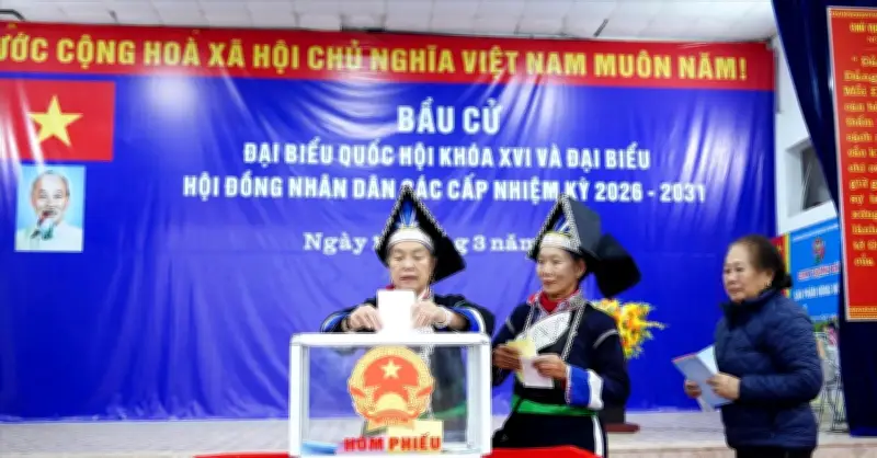 Lào Cai: Sức sống mới từ bộ máy tinh gọn, gần dân trong ngày hội bầu cử