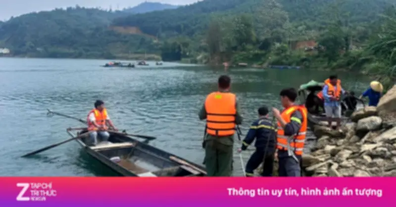 Lật thuyền đánh cá trên hồ thủy điện Chiêm Hóa, hai vợ chồng tử vong thương tâm