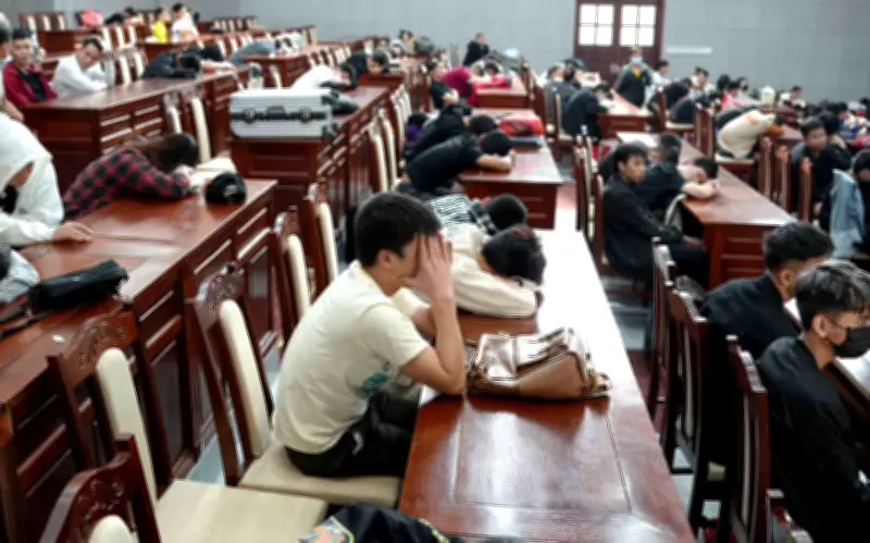 Lật tẩy mạng lưới lừa đảo xuyên biên giới, 343 bị can bị bắt giữ