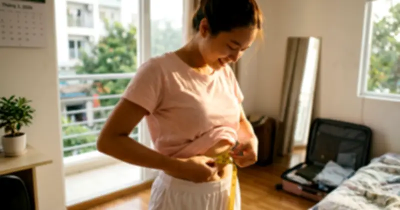 Mỡ bụng nguy hiểm hơn bạn nghĩ: Cảnh báo ngưỡng vòng eo và cách đo chính xác