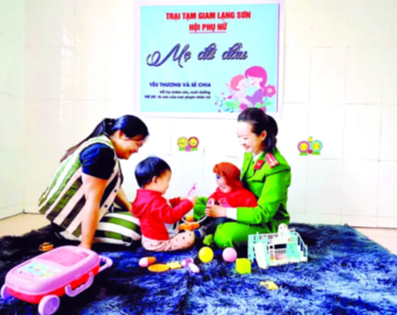 Mô Hình 'Nhà Trẻ Trong Trại Tạm Giam' Ở Lạng Sơn: Hơi Ấm Nhân Văn Giữa Bức Tường