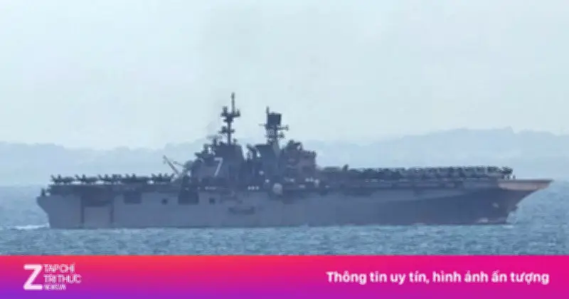 Mỹ Điều Tàu Sân Bay USS Tripoli Tới Trung Đông, Xung Đột Iran-Israel Leo Thang