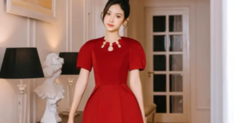 Đầm Khoét Cổ Ngực: 'Vũ Khí' Thời Trang Chiếm Trọn Tâm Điểm Mọi Bữa Tiệc