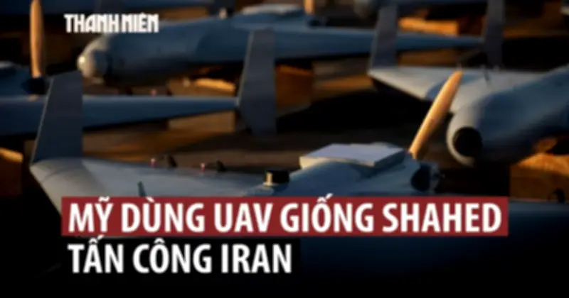 Mỹ Lần Đầu Dùng UAV Giá Rẻ Tấn Công Iran, Hé Lộ Tên Lửa Tomahawk Màu Đen Bí Ẩn