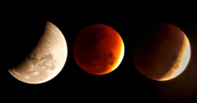 Đám đông TP.HCM hào hứng săn 'trăng máu' hiếm gặp trên bến Bạch Đằng